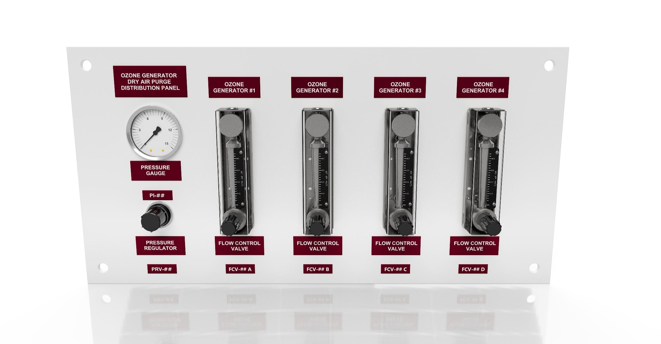 Dry Air Purge Distribution Panels
