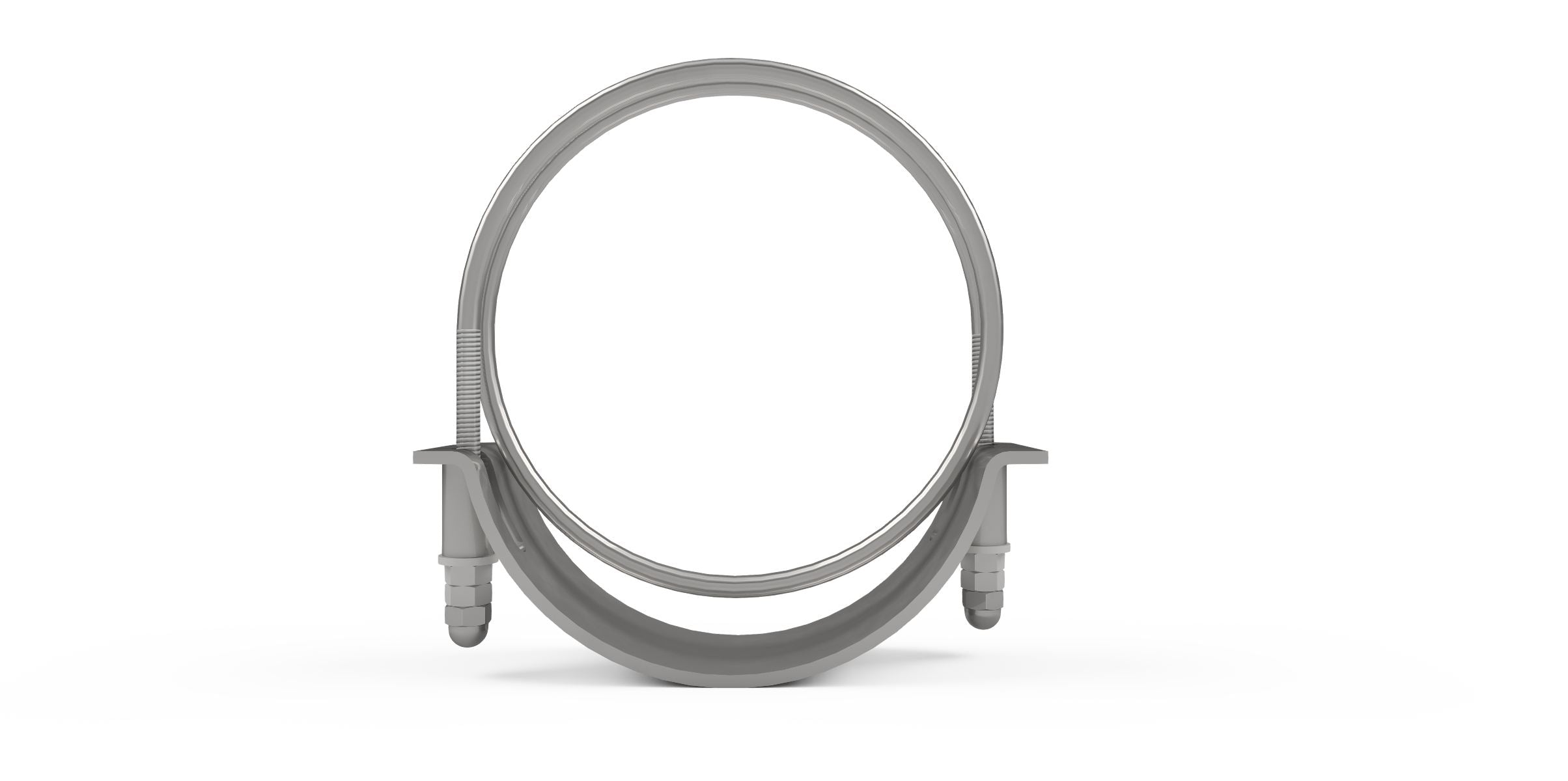 316L Stainless Steel Corrugated Hose Clamps