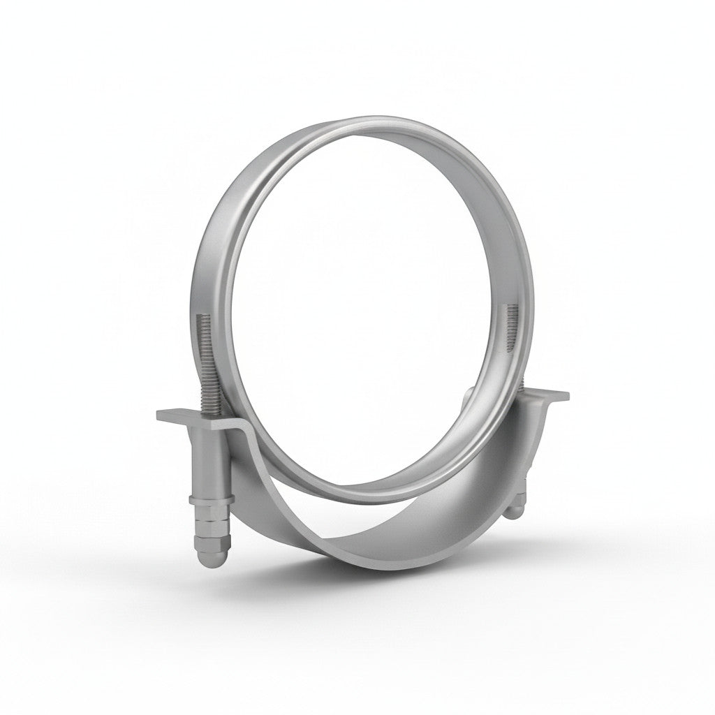 316 Stainless Steel Spiral Corrugated Hose Clamp