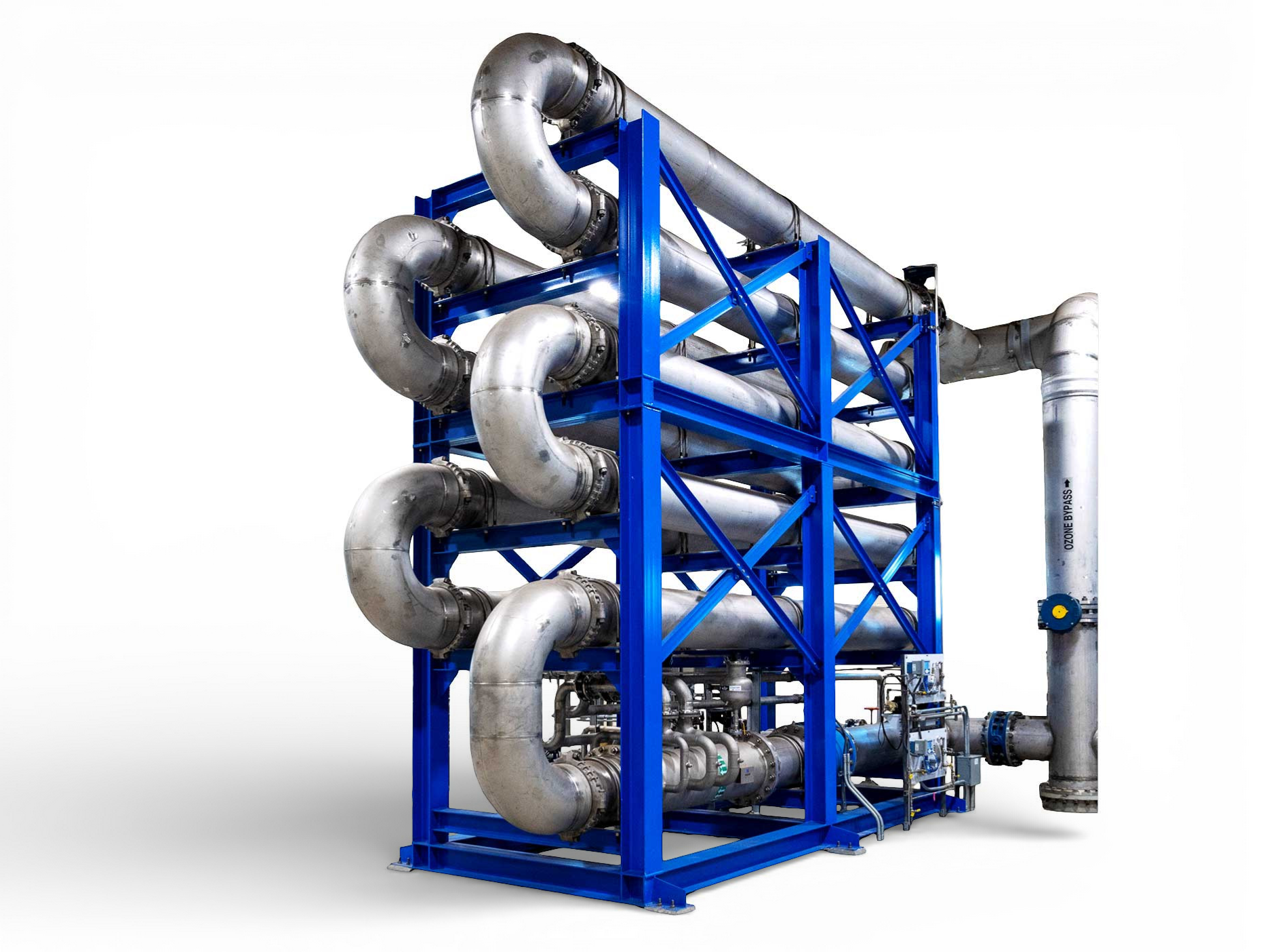 Serpentine Ozone Contactor