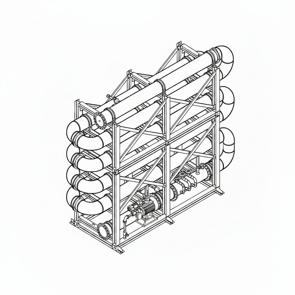 Serpentine Ozone Contactor