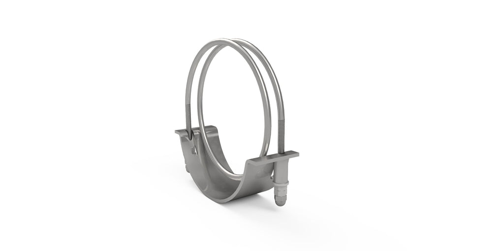 316 Stainless Steel Spiral Corrugated Hose Clamp